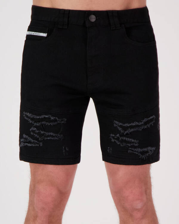Nena & Pasadena Combination Denim Short for Mens