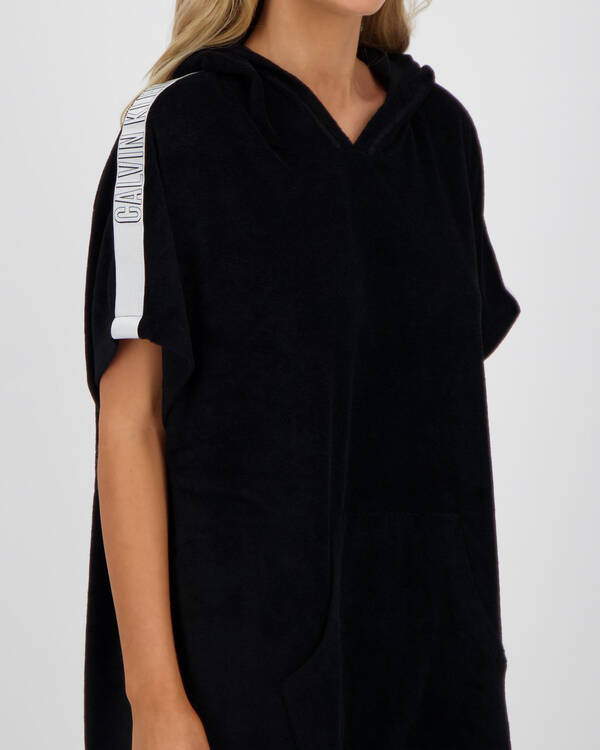 Calvin Klein Poncho Hooded Towel for Womens