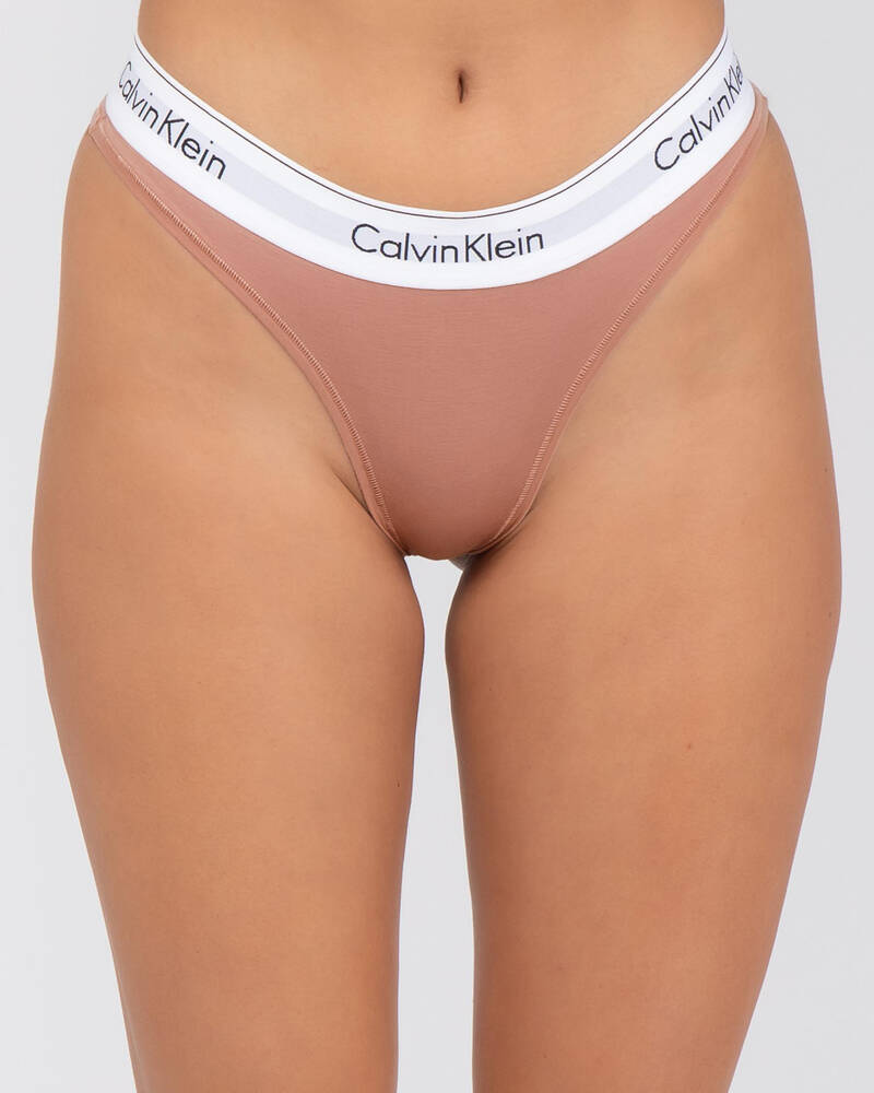 Calvin Klein Modern Cotton Thong for Womens