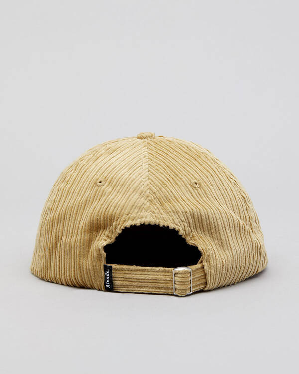 Afends Killer Wale Corduroy Snapback Cap for Mens