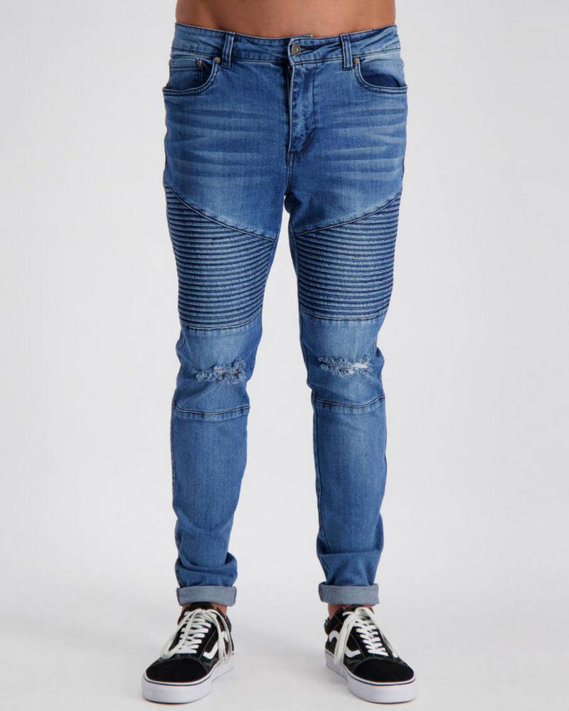 Lucid Grid Jeans for Mens
