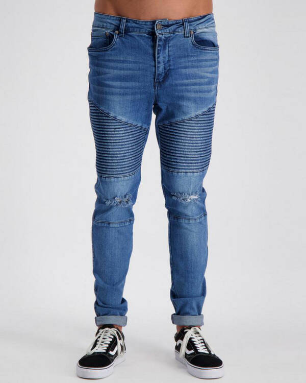 Lucid Grid Jeans for Mens