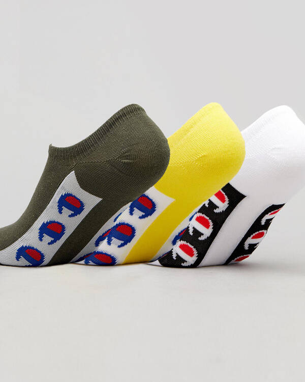 Champion Womens ID Collection Tape No Show Sock Pack for Womens