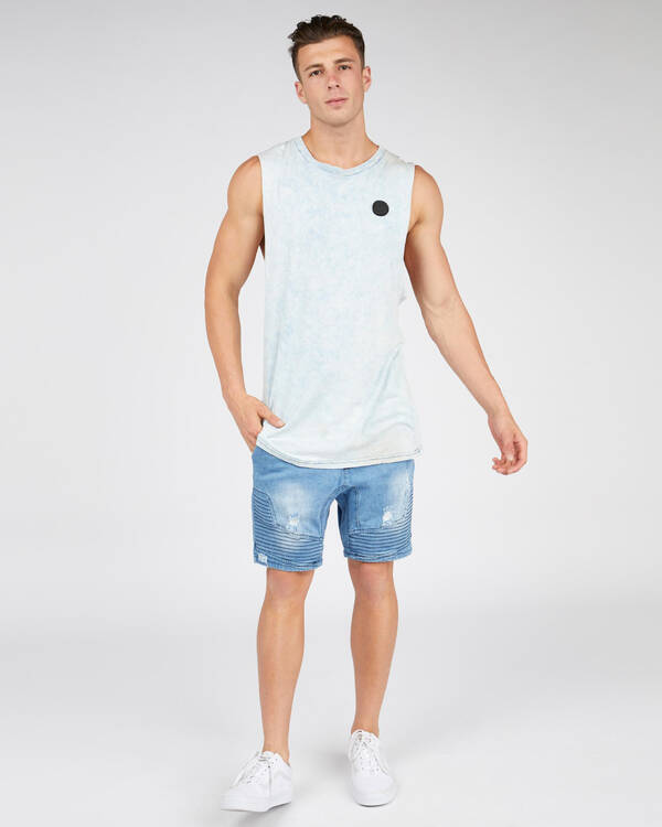 Santa Cruz MFG Dot Solid Muscle Tank for Mens