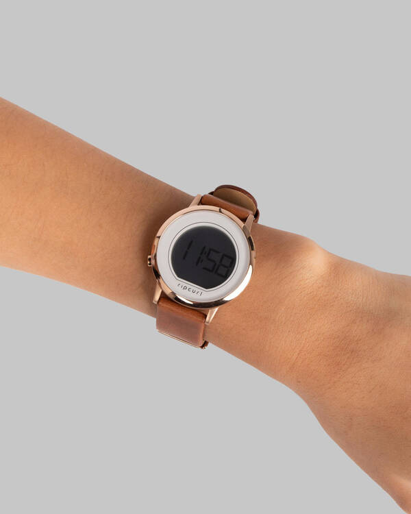 Rip Curl Daybreak Digital Leather Watch for Womens