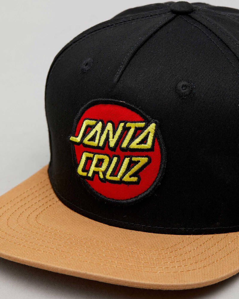 Santa Cruz Classic Patch Snapback Cap for Mens