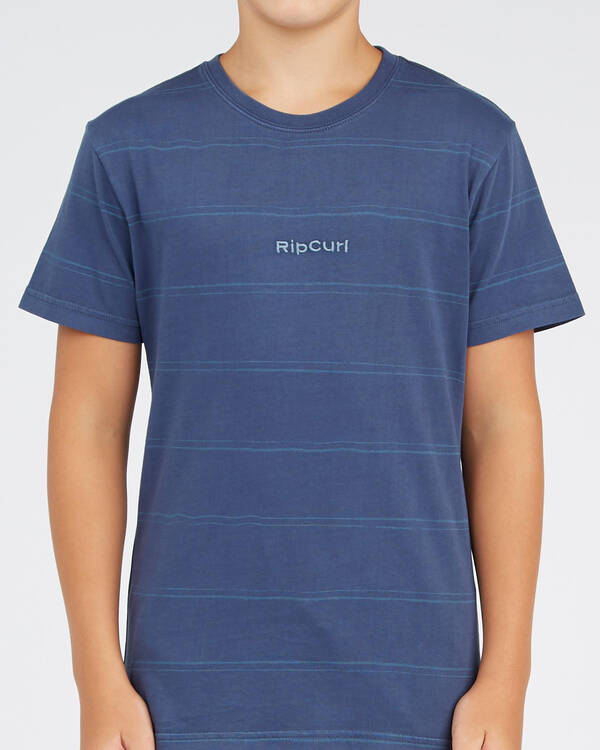 Rip Curl Boys' Glitch Stripe T-Shirt for Mens