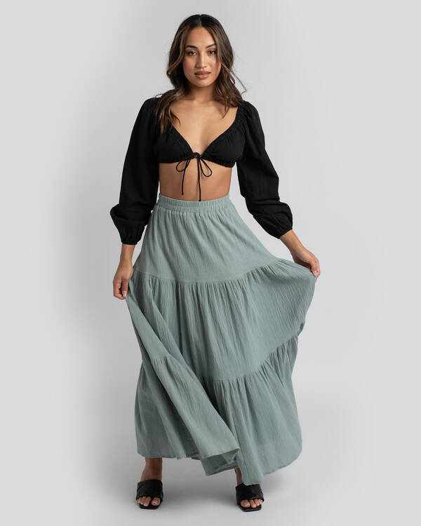 Mooloola Dusk Maxi Skirt for Womens