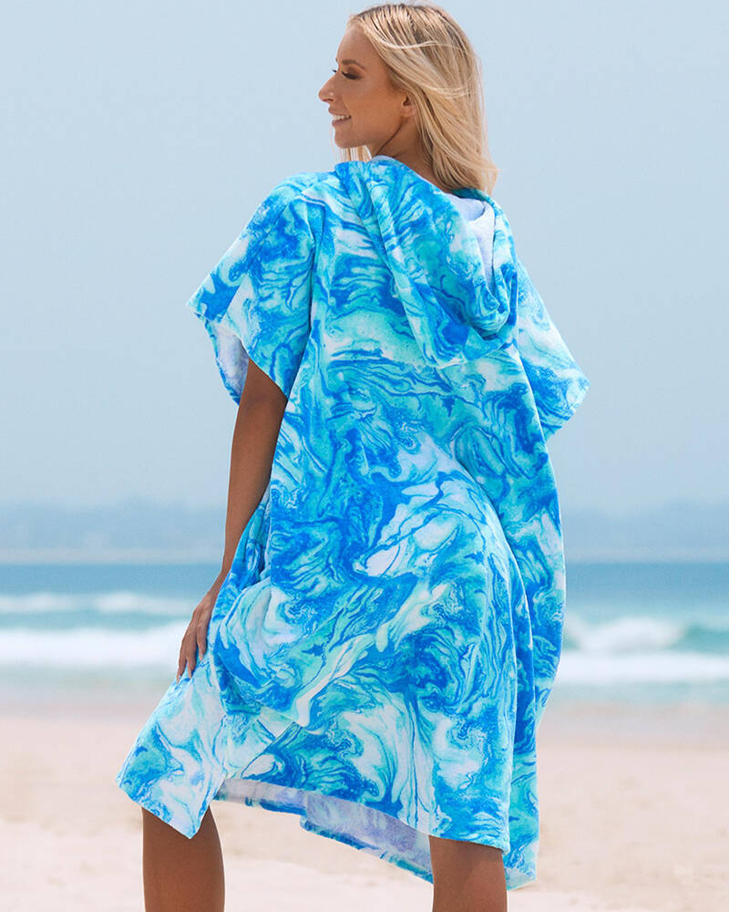 Topanga Coastal Shores Hooded Towel for Womens