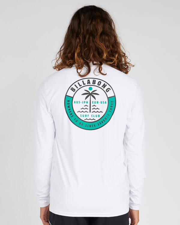 Billabong Sea Shore Long Sleeve Rash Vest for Mens