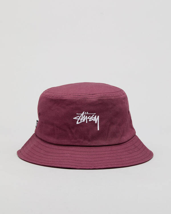 Stussy Stock Bucket Hat for Womens