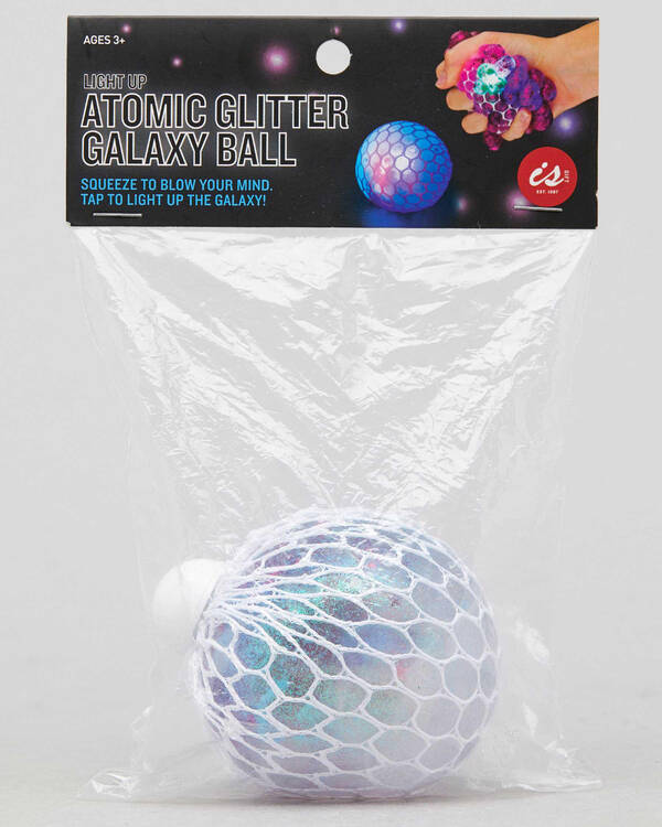 Mooloola Atomic Glitter Galaxy Ball With Light for Unisex