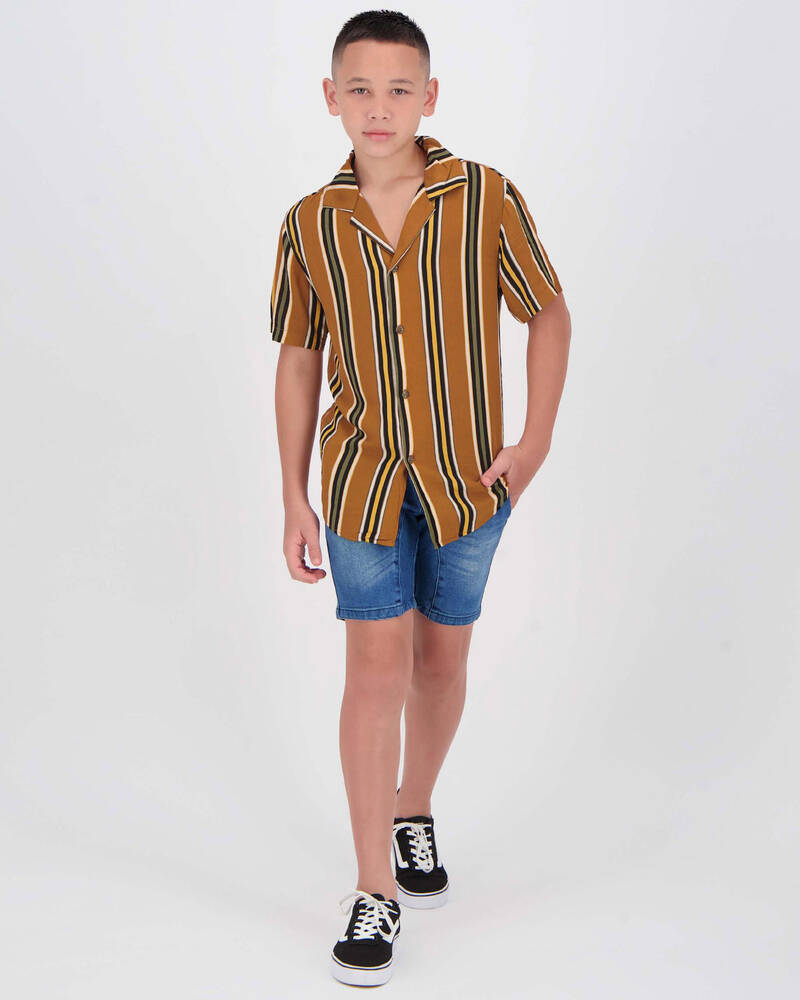 Rhythm Boys' Azores Short Sleeve Shirt for Mens
