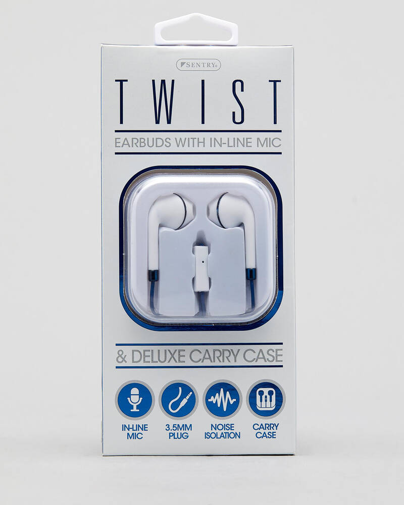 Sentry Twist Ear Buds for Unisex