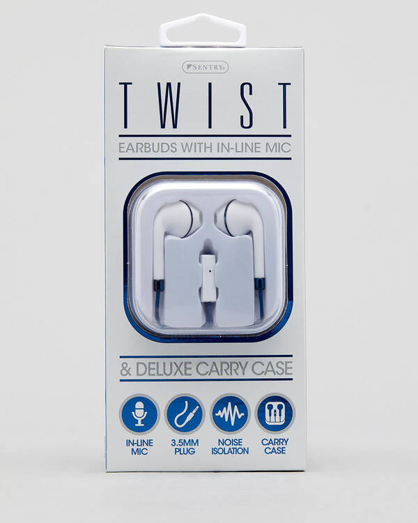 Sentry Twist Ear Buds for Unisex