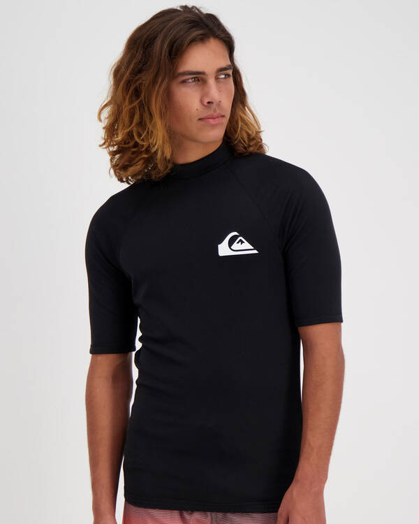 Quiksilver Heater SS Rash Vest for Mens