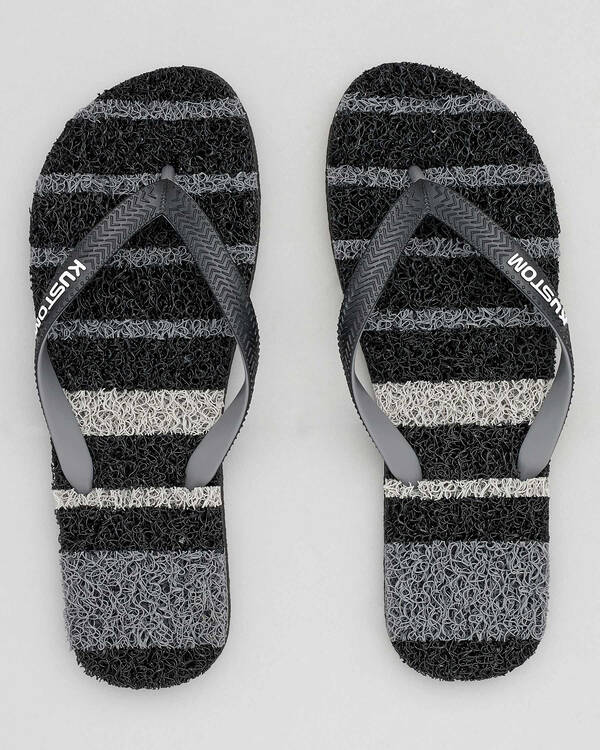 Kustom Super Stripe Thongs for Mens