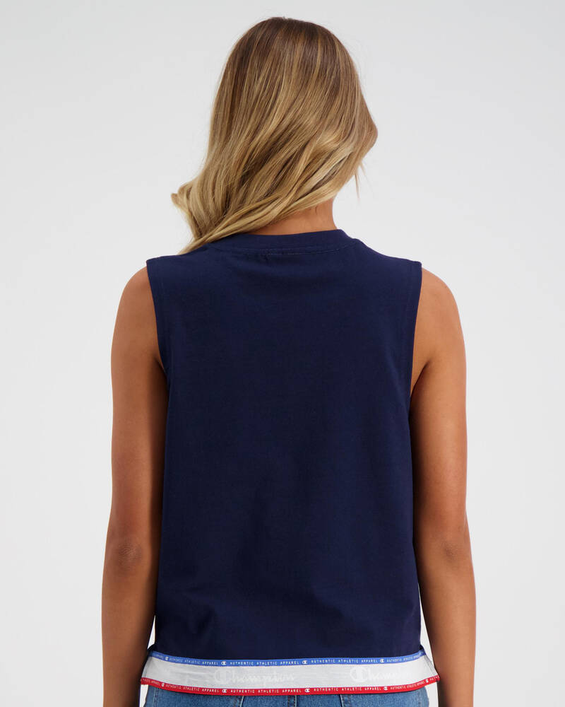 Champion ID Collection Muscle Tank Top for Womens