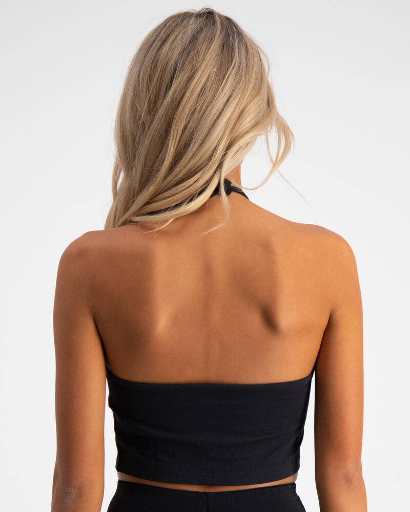 Adidas Trefoil Halter Top for Womens