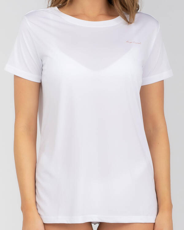 Rip Curl Tropic Sol Short Sleeve Rash Vest for Womens
