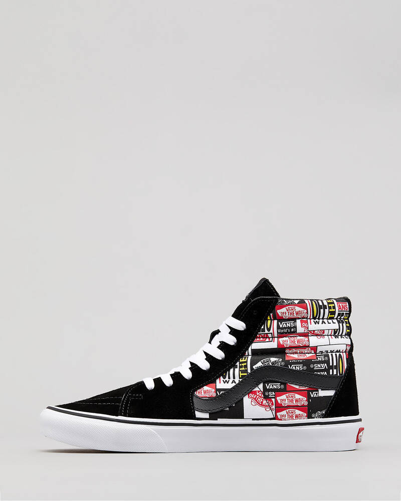 Vans Sk8 Hi Label Shoes for Mens