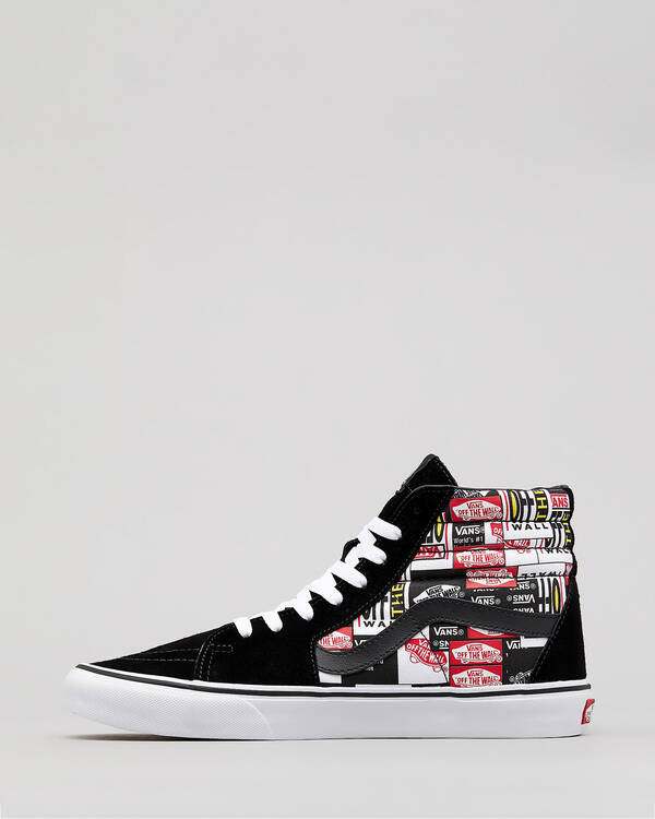 Vans Sk8 Hi Label Shoes for Mens