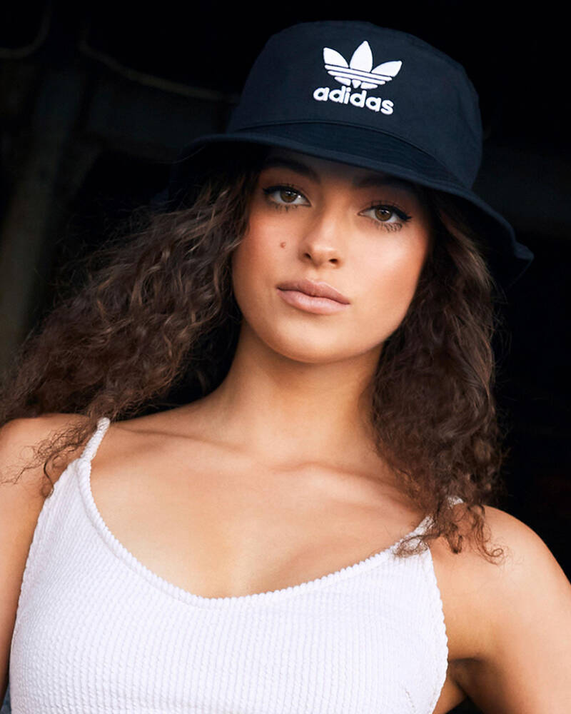 Adidas Trefoil Bucket Hat for Womens