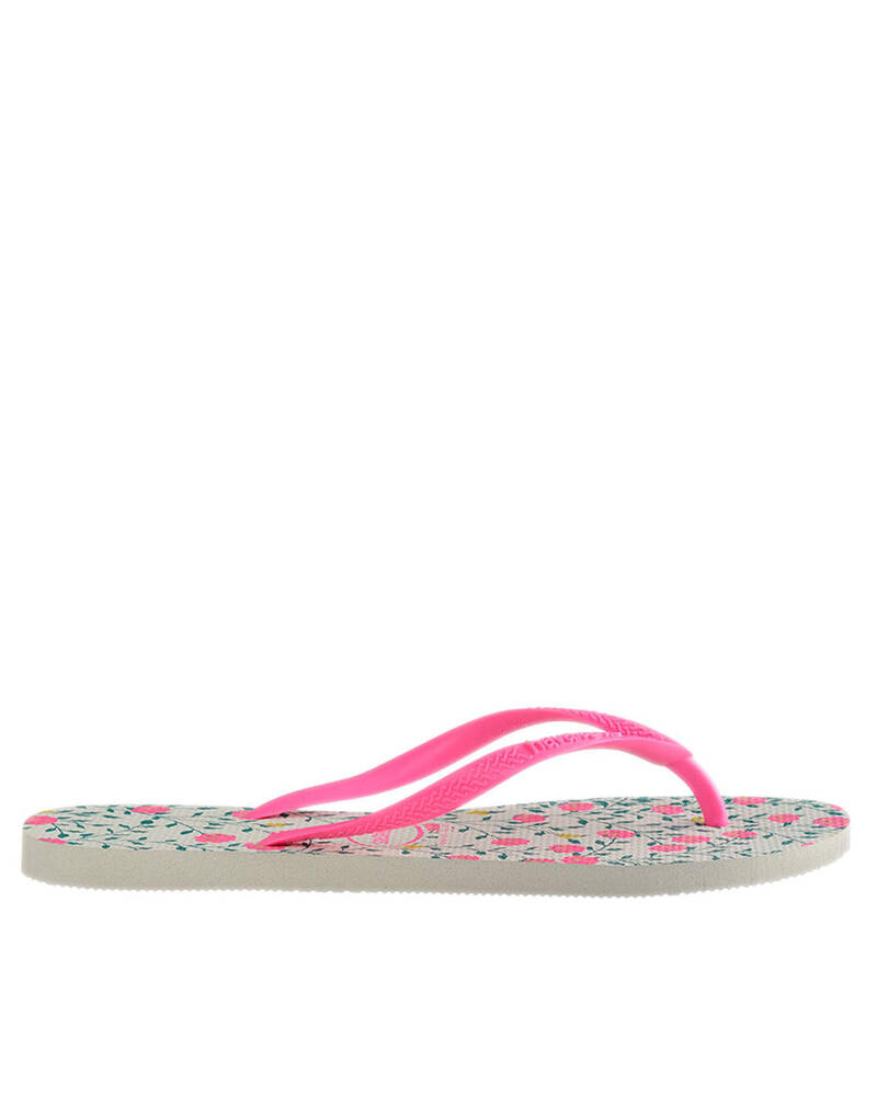 Havaianas Slim Prints Thongs for Womens