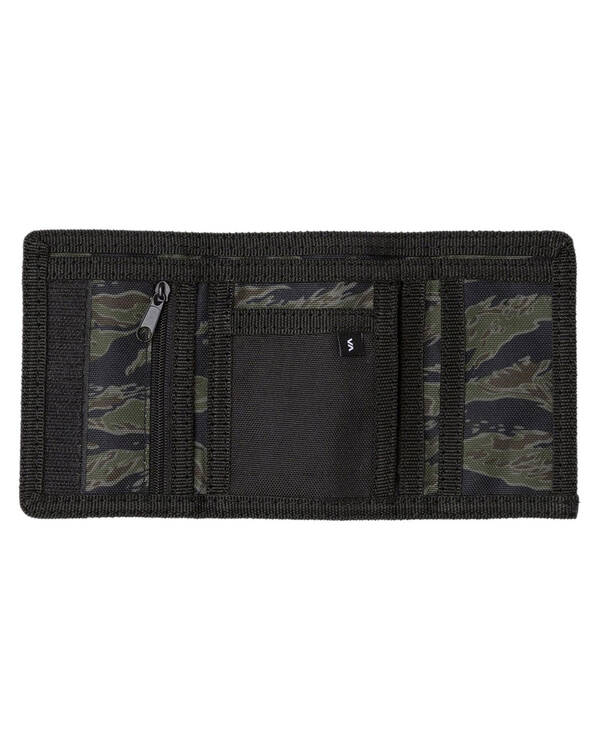 RVCA Print Trifold Wallet for Mens