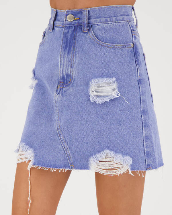 Country Denim Payton Skirt for Womens