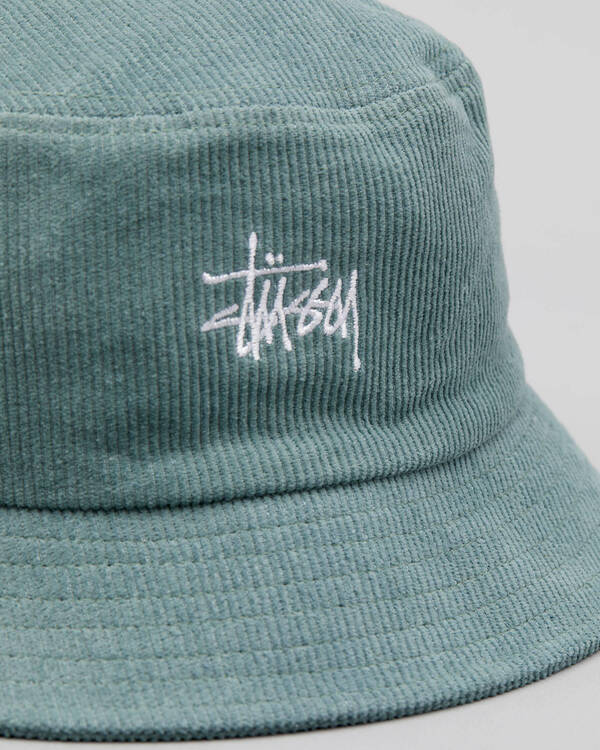 Stussy Graffiti Cord Bucket Hat for Womens