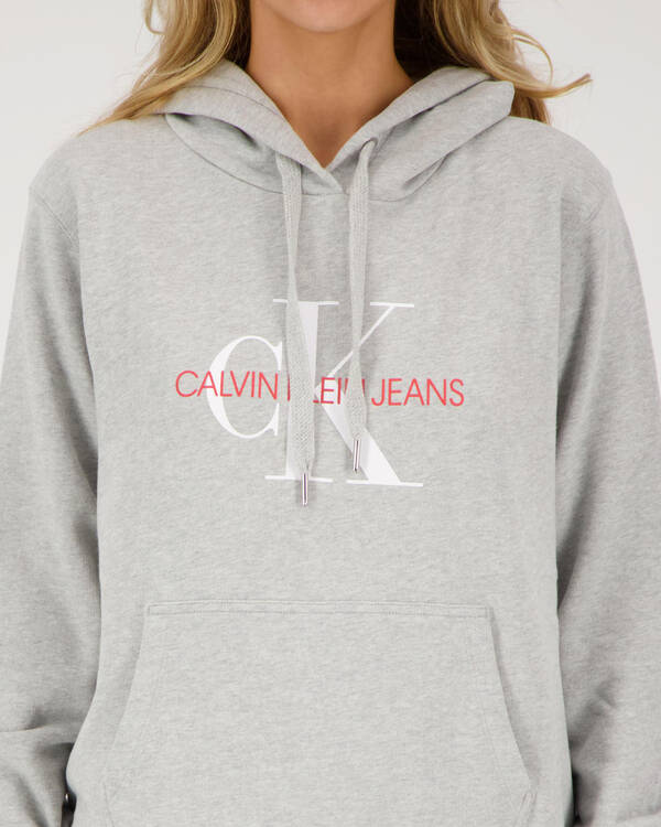 Calvin Klein Jeans Monogram Relaxed Hoodie for Womens