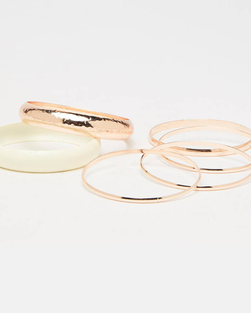 Karyn In LA Beaten Bracelet Pack for Womens
