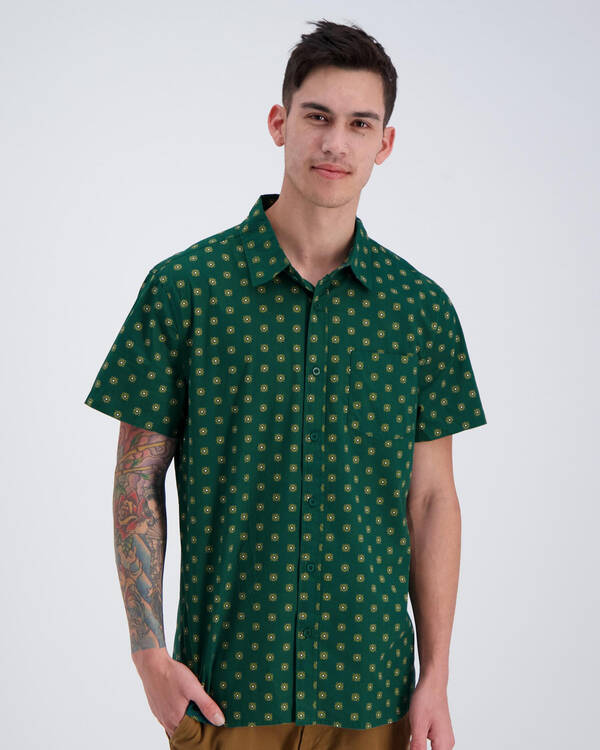 Lucid Lush Short Sleeve Shirt for Mens