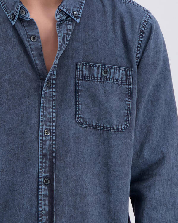 Quiksilver Boys Clackton Long Sleeve Shirt for Mens