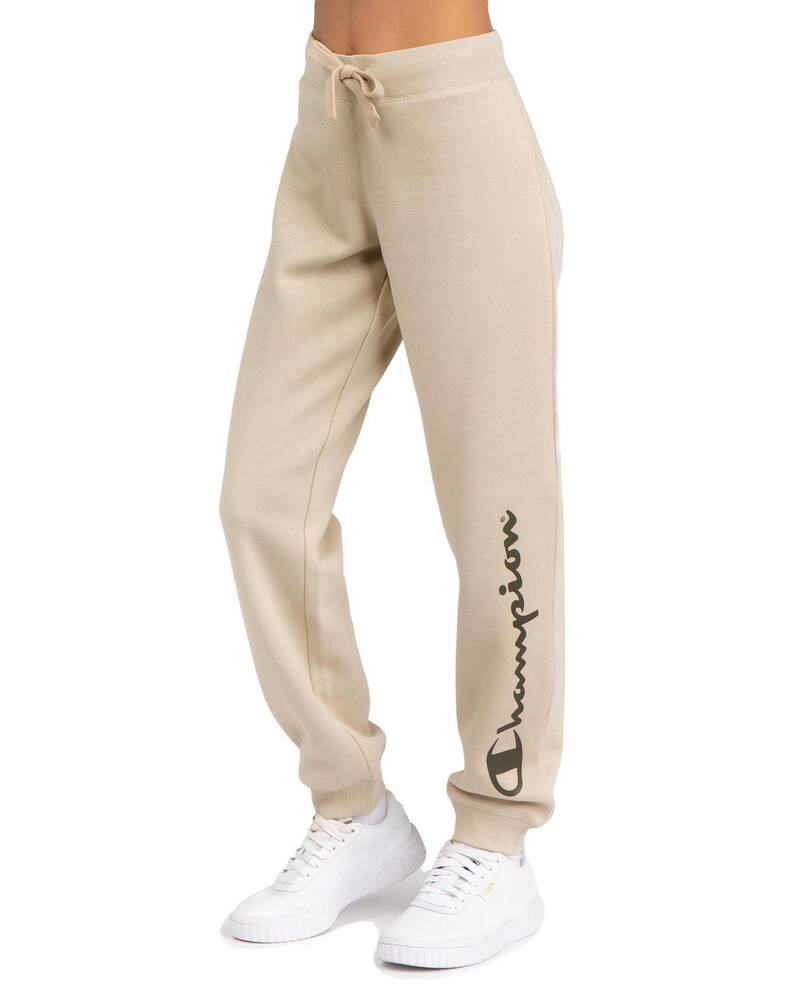 Champion Logo Track Pants for Womens