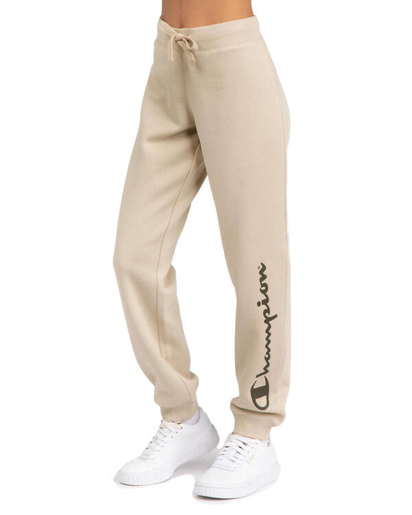 Champion Logo Track Pants for Womens