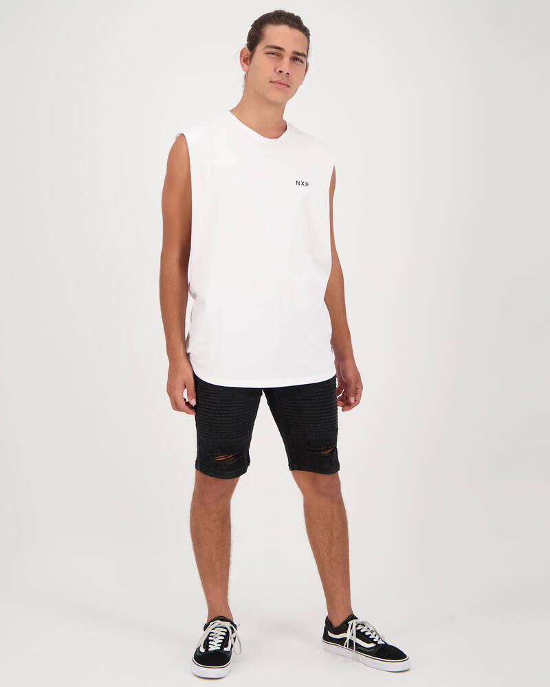Nena & Pasadena Evolve Scoop Muscle Tank for Mens