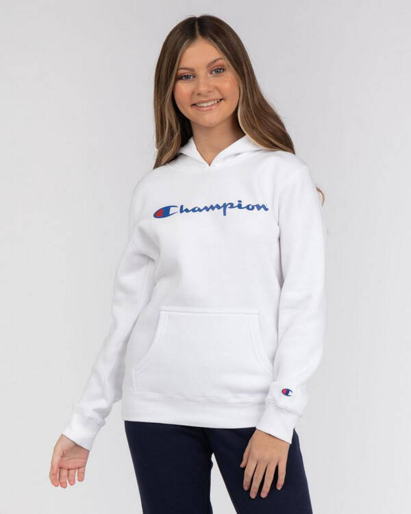 Champion Girls' Logo Hoodie for Womens