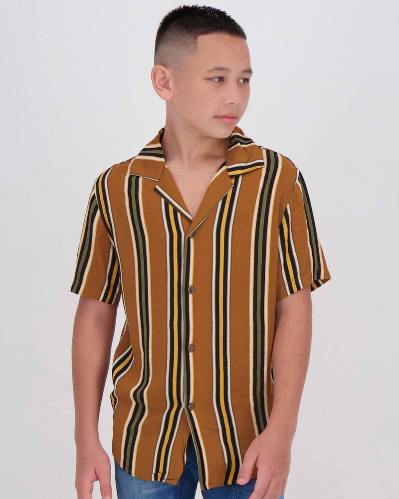Rhythm Boys' Azores Short Sleeve Shirt for Mens