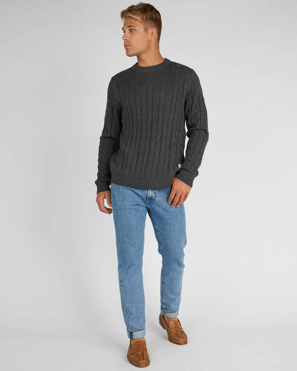 Rhythm Fisherman Knit Sweatshirt for Mens