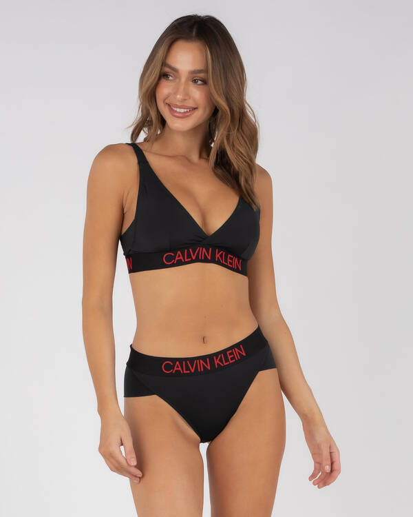 Calvin Klein CK Curve Bikini Top for Womens