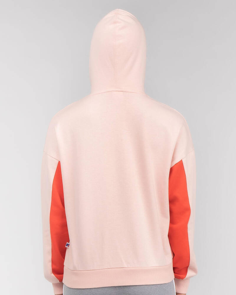 Russell Athletic USA Colour Blocked Hoodie for Womens