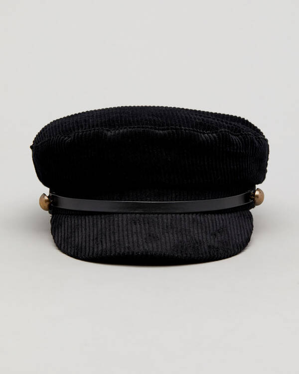 Mooloola Geoff Cord Lieutenant Cap for Womens