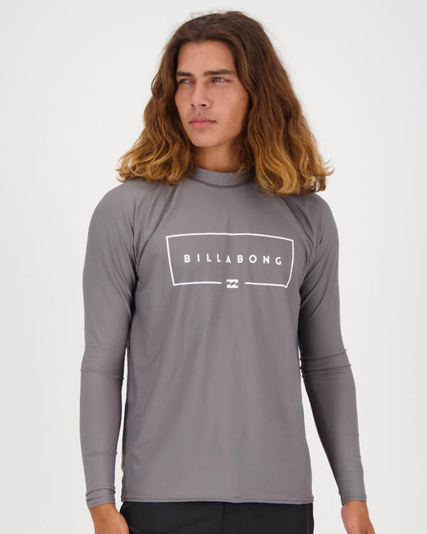 Billabong Union Long Sleeve Rash Vest for Mens