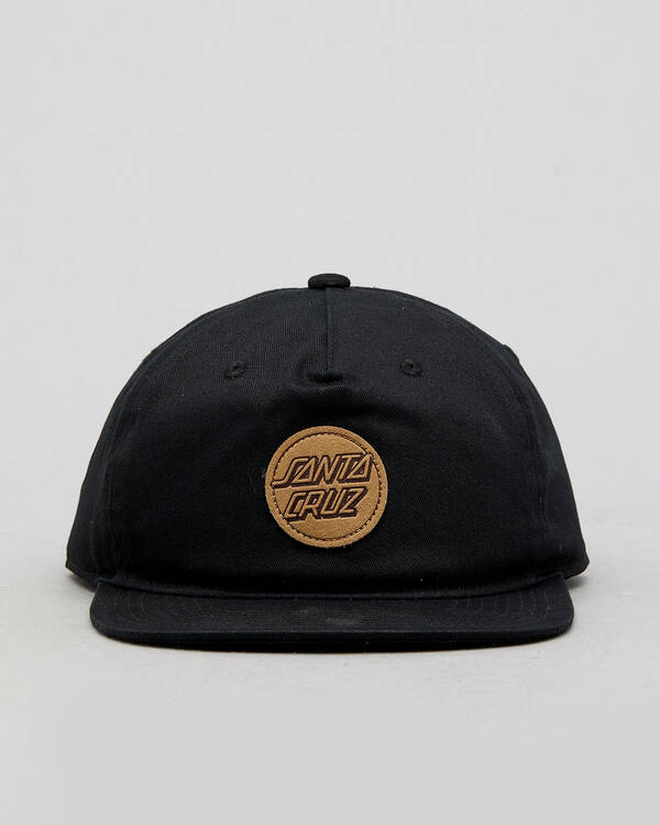 Santa Cruz Aptos Leather Dot Cap for Mens