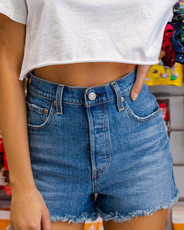 Levi's 501 High Rise Shorts for Womens