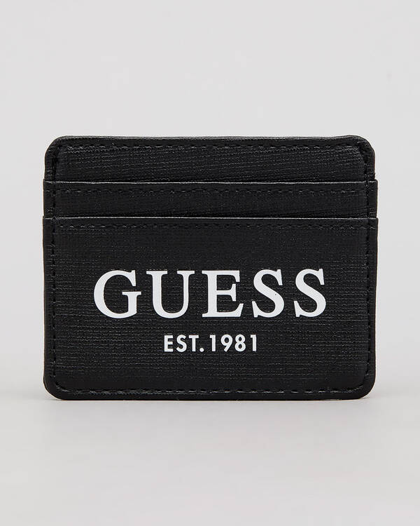 GUESS Jeans Outfitter Card Holder for Unisex