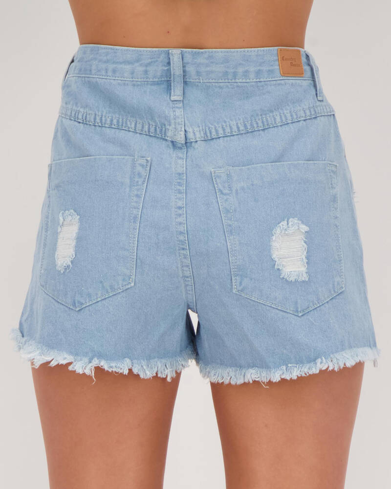 Country Denim Kourtney Shorts for Womens