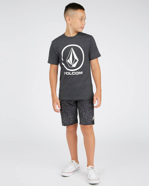 Volcom Boys Deadly Stones Board Shorts for Mens